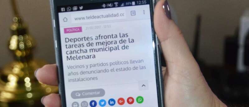 Versión para móvil de TELDEACTUALIDAD (foto TA)